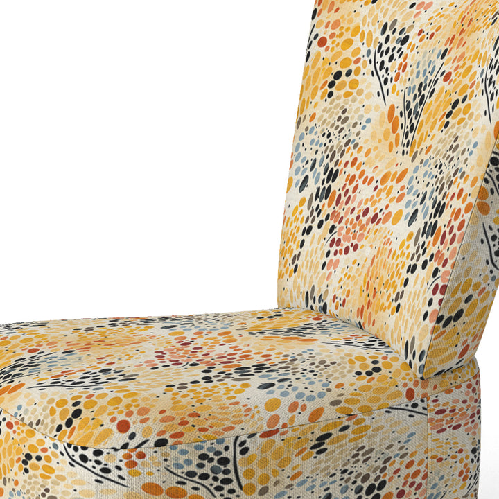 Watercolor Pattern Dot - Modern Accent Side Chair