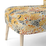 Watercolor Pattern Dot - Modern Accent Side Chair
