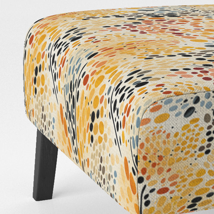 Watercolor Pattern Dot - Modern Accent Side Chair