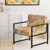 Watercolor Pattern Dot - Modern Accent Side Chair