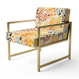 Watercolor Pattern Dot - Modern Accent Side Chair