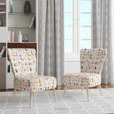 Minimalist Cute Childrens Animals - Casual Accent Side Chair