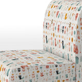 Minimalist Cute Childrens Animals - Casual Accent Side Chair