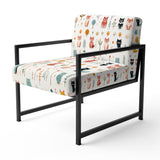 Minimalist Cute Childrens Animals - Casual Accent Side Chair