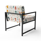Minimalist Cute Childrens Animals - Casual Accent Side Chair