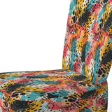 Colorful Neon Jungle Flash- Upholstered Accent Chair