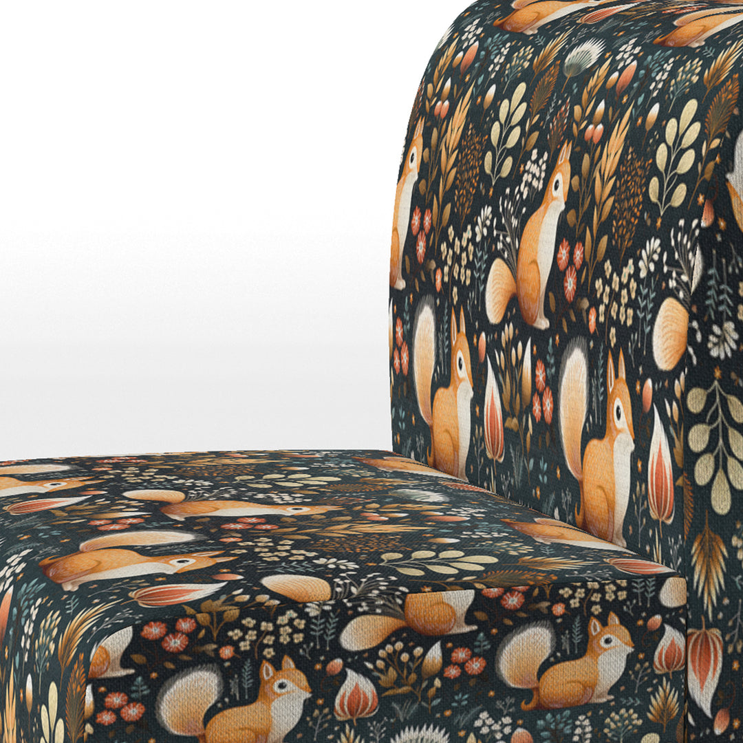 Squirrel Delight - Farmhouse Arm Chair