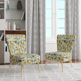 Boho Botanicals Boho Greens - Hygge & Scandinavian Arm Chair