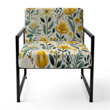 Boho Botanicals Boho Greens - Hygge & Scandinavian Arm Chair