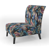 Spiral Flower Elegance Boho Pattern - Bohemian Arm Chair