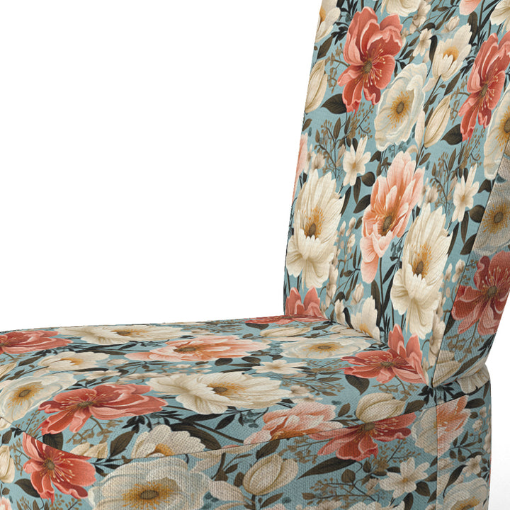 Boho Pastel Blooms Boho Pattern - Cottage Arm Chair