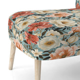 Boho Pastel Blooms Boho Pattern - Cottage Arm Chair