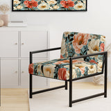 Boho Pastel Blooms Boho Pattern - Cottage Arm Chair