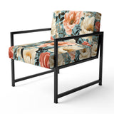 Boho Pastel Blooms Boho Pattern - Cottage Arm Chair