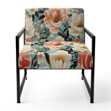 Boho Pastel Blooms Boho Pattern - Cottage Arm Chair