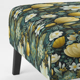 Botanical Bliss Boho Pattern - Upholstered Bohemian Accent Chairs