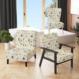 Botanical Neutrals Boho Pattern - Bohemian Arm Chair
