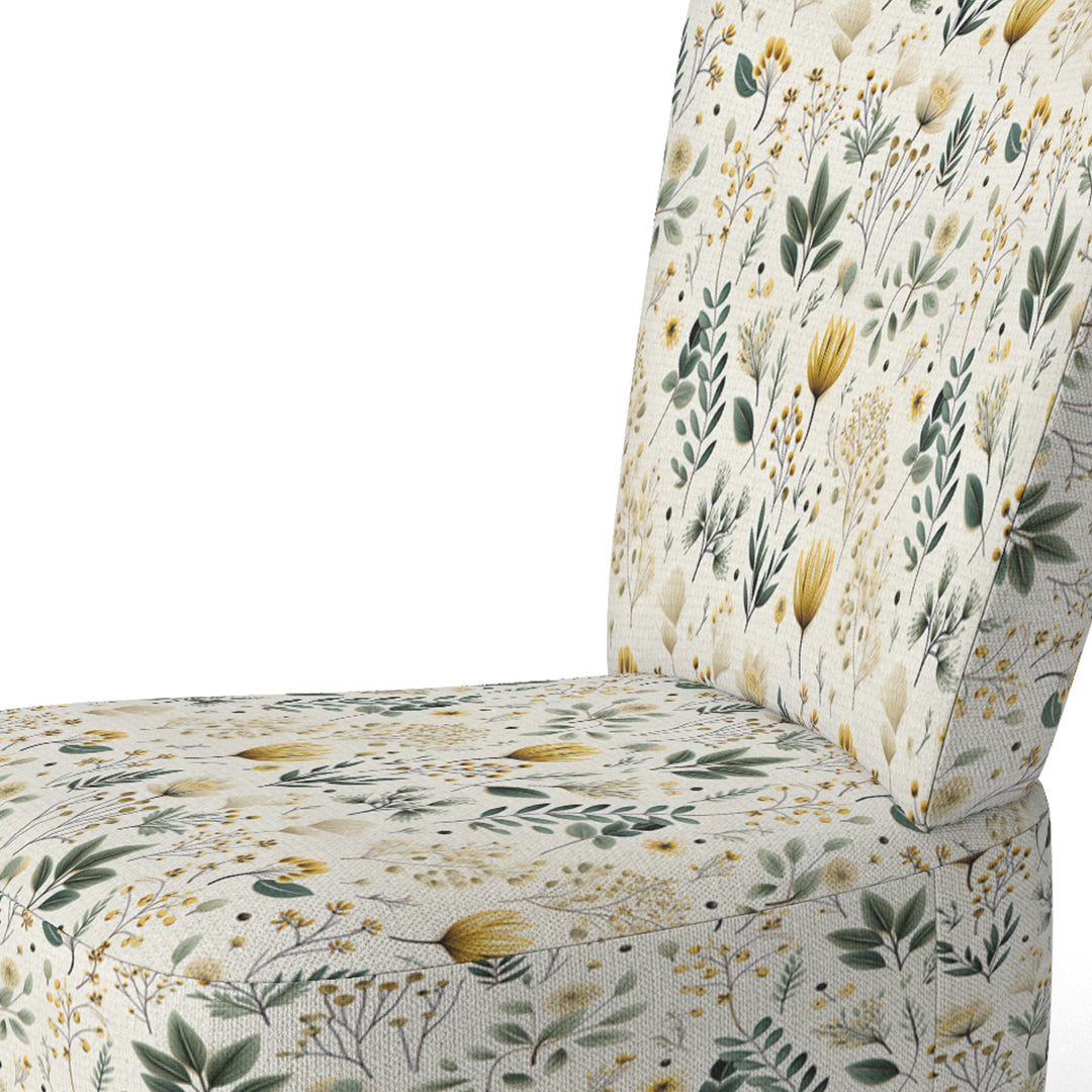 Botanical Neutrals Boho Pattern - Bohemian Arm Chair