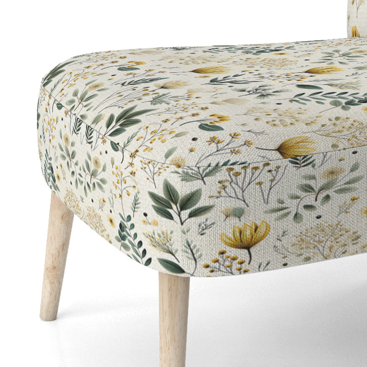 Botanical Neutrals Boho Pattern - Bohemian Arm Chair
