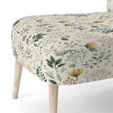 Botanical Neutrals Boho Pattern - Bohemian Arm Chair