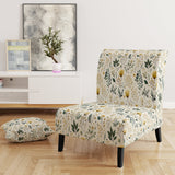 Botanical Neutrals Boho Pattern - Bohemian Arm Chair