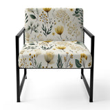 Botanical Neutrals Boho Pattern - Bohemian Arm Chair