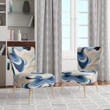 Coastal Minimalism Boho Pattern - Modern Arm Chair