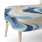 Coastal Minimalism Boho Pattern - Modern Arm Chair