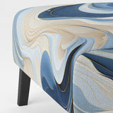 Coastal Minimalism Boho Pattern - Modern Arm Chair