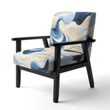 Coastal Minimalism Boho Pattern - Modern Arm Chair