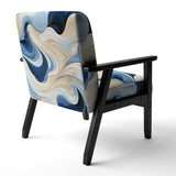 Coastal Minimalism Boho Pattern - Modern Arm Chair