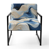 Coastal Minimalism Boho Pattern - Modern Arm Chair