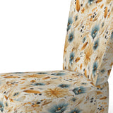 Earthy Elegance Boho Pattern - Upholstered Cottage Accent Chairs