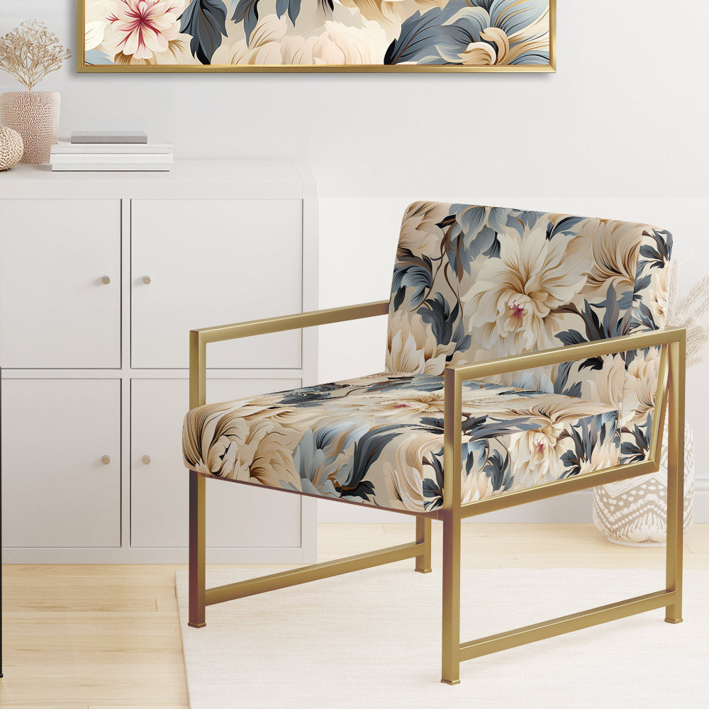 Ethereal Serenity Boho Pattern - Cottage Arm Chair