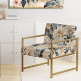 Ethereal Serenity Boho Pattern - Cottage Arm Chair