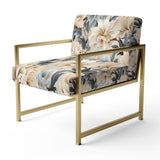 Ethereal Serenity Boho Pattern - Cottage Arm Chair