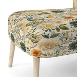 Floral Wanderlust Boho Pattern - Bohemian Accent Side Chair