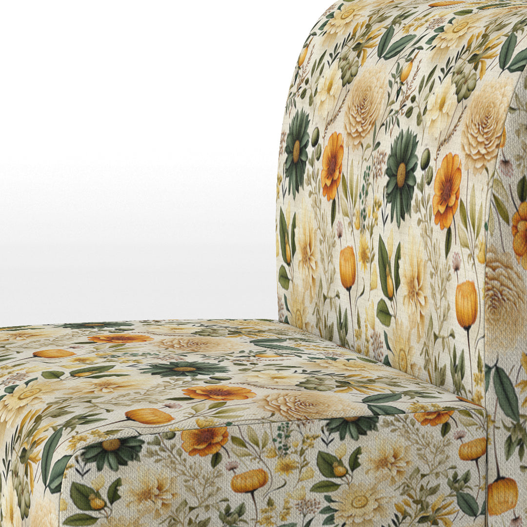 Floral Wanderlust Boho Pattern - Bohemian Accent Side Chair