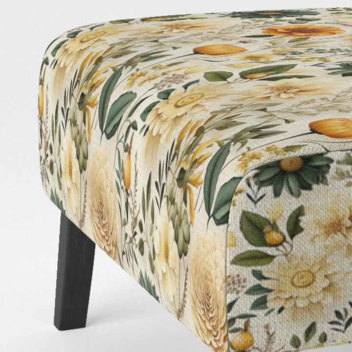 Floral Wanderlust Boho Pattern - Bohemian Accent Side Chair