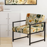 Floral Wanderlust Boho Pattern - Bohemian Accent Side Chair