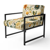 Floral Wanderlust Boho Pattern - Bohemian Accent Side Chair