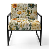 Floral Wanderlust Boho Pattern - Bohemian Accent Side Chair