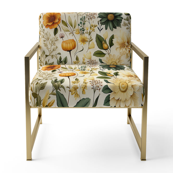 Floral Wanderlust Boho Pattern - Bohemian Accent Side Chair