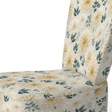 Carnation Mandalas Flowers Boho Pattern - Cottage Accent Slipper Chair