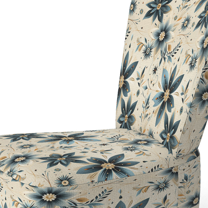 Nomadic Serenity Boho Pattern - Upholstered Modern Accent Chairs