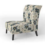 Nomadic Serenity Boho Pattern - Upholstered Modern Accent Chairs