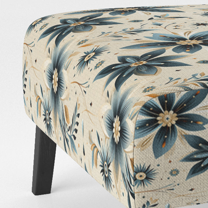 Nomadic Serenity Boho Pattern - Upholstered Modern Accent Chairs
