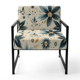 Nomadic Serenity Boho Pattern - Upholstered Modern Accent Chairs
