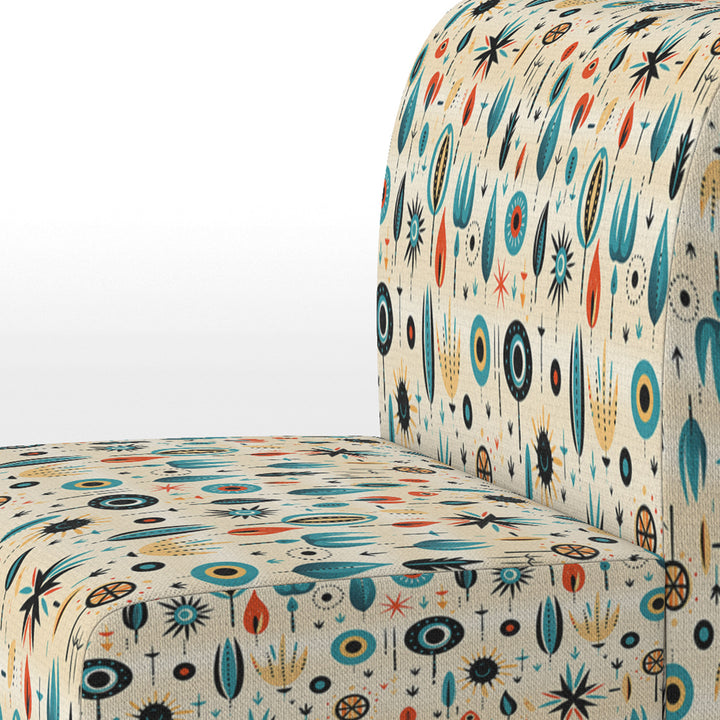 Nomadic Treasures Boho Pattern - Modern Accent Side Chair