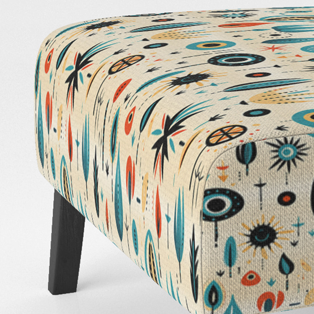 Nomadic Treasures Boho Pattern - Modern Accent Side Chair